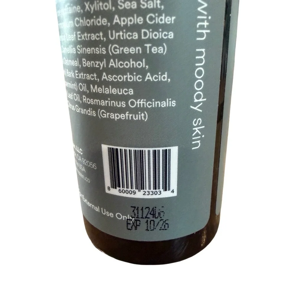 Dermazen Cleansing Dandruff Shampoo For Seborrheic Dermatitis Exp 10/26